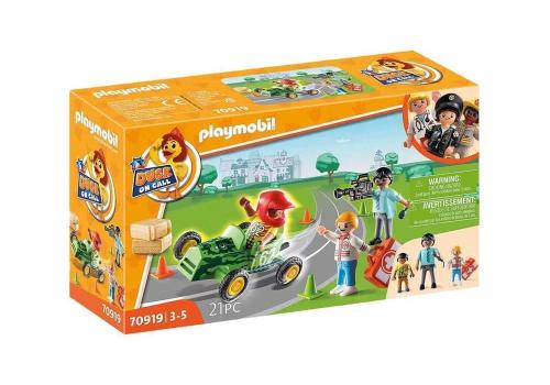 Playset Playmobil Duck On Call Action Ambulancia .