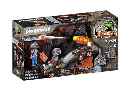 Playset Playmobil Dino Rise Dino Mine Rocket Trol.