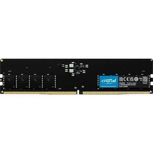Crucial - Ddr5 - Module - 16 Gb - Dimm 288-Pin - 5600 Mhz / Pc5-44800 - Unbuffered