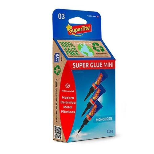 Adesivo Instantâneo, Blíster 3x1g 2403 Supertite