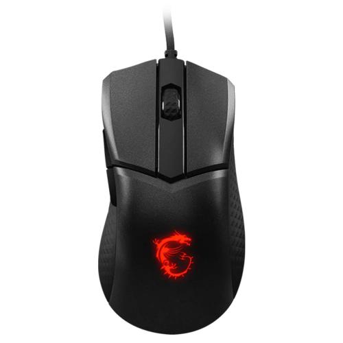 Msi Clutch Gm31 Lightweight Gaming Maus, Black, Usb