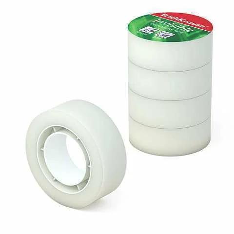 Pack 4 Unidades Cinta Adhesiva Invisible, 18mmx20.