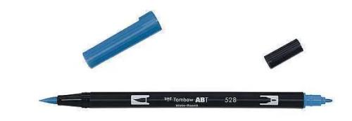 Tombow Abt-528 Caneta de Feltro Fina Azul 1 Unida.