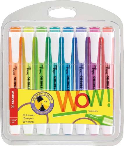 Estuche 8 Uds Stabilo Swing Cool-Stabilo 275/8-3
