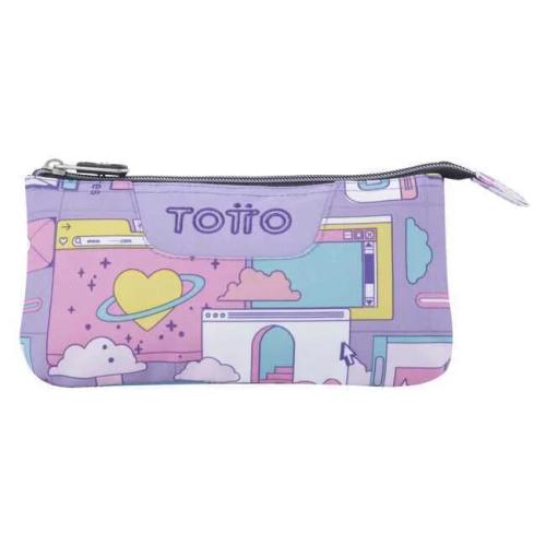 Totto Ac52eco012-2210z-2qi Estojo para Canetas Es.