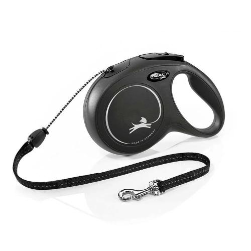 Flexi New Classic 8 M Black Dog Retractable Lead