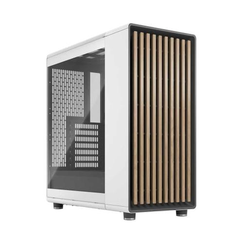 Fractal Caja North Blanca Cristal Templado Clear .