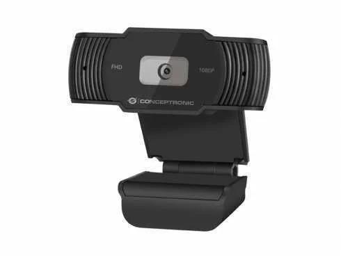 Conceptronic Webcam Amdis 1080p Full Hd Webcam+Microphone Sw