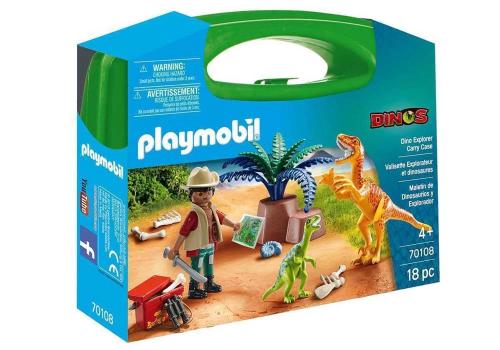 PLAYMOBIL DINOS 70108 BRINQUEDO DE CONSTRUÇÃO