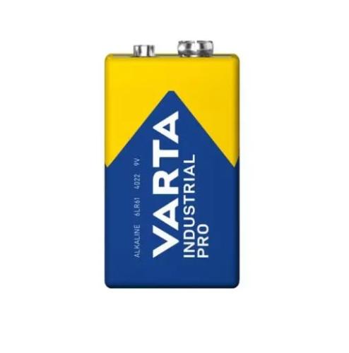 Pilha Alcalina 9v/6lr61 Industrial Varta