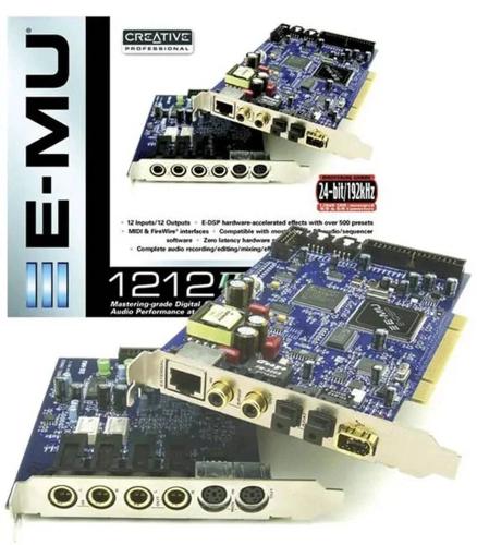 Conjunto placa som + software emulator X