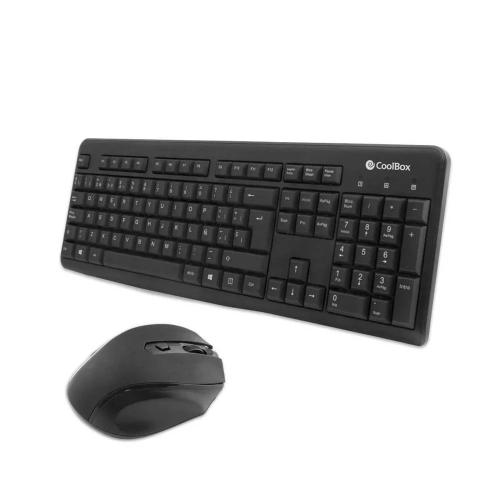 Coolbox Coo-Ktr-02w Teclado Rato Incluído Rf Wire.