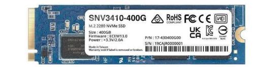 Synology Snv3410 M.2 400 Gb Pci Express 3.0 Nvme