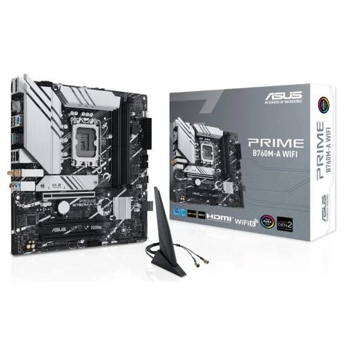 Placa Asus Prime B760m-A Wifi,Intel,1700,B760,4dd.
