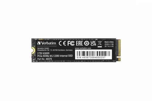 Ssd 2tb Verbatim Vi3000 Internal Pcie Nvme M.2