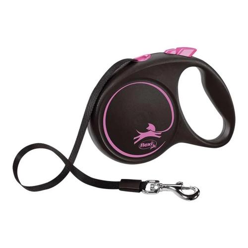 Flexi Black Design S 5 M Dog Retractable Lead