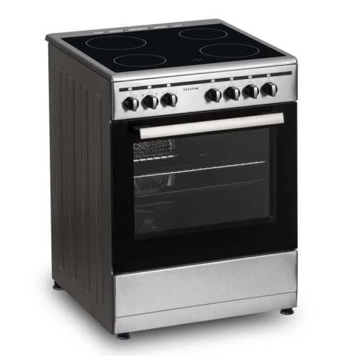 TELEFAC FOGAO VITRO 855X600X630 6F INOX (A)