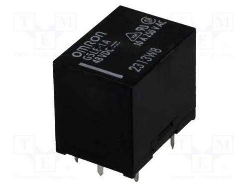 Relé: Eletromagnético, Spst-No, Ubobina : 48vdc, 10a/240vac, Pcb
