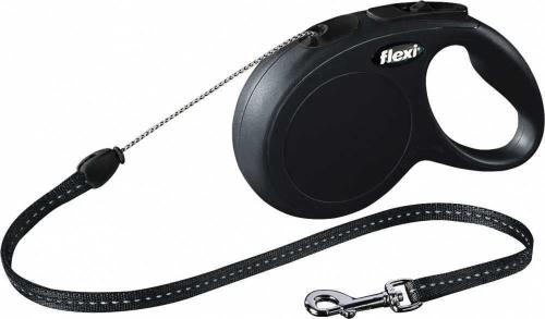 Flexi New Classic 8 M Black Dog Retractable Lead