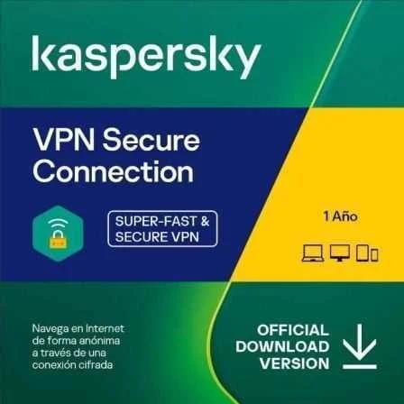 Kaspersky Vpn Secure Connection/ 3 Dispositivos/ .