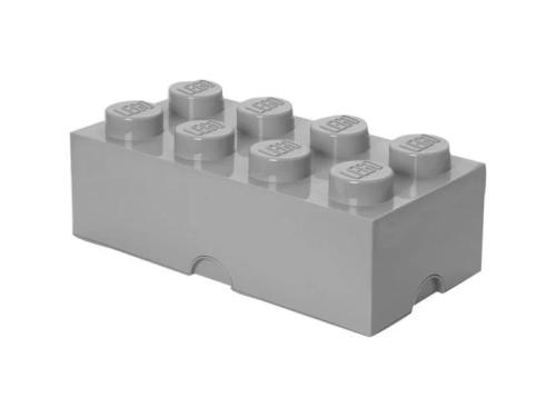 Caixa de armazenamento LEGO Brick8 Cinza