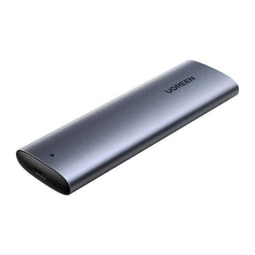 Caixa Externa M.2 Ugreen Cm400 SSD M.2 Nvme Usb-C / Usb-C (Usb 3.1 Gen 2) 10gbps Cinzento