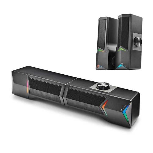 Colunas Bluetooth 12W Preto - NGS