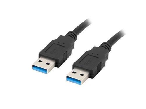 Cable Usb 3.0 Lanberg Macho/Macho 0.5m Negro