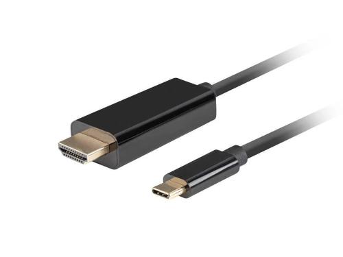 Cable Usb-C a Hdmi Lanberg Macho/Macho 4k 60hz 1m.