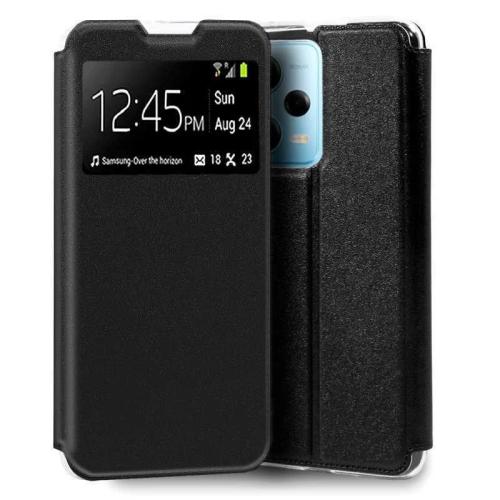 Capa Cool Flip Cover para Xiaomi Redmi Note 12 Pro 5g Liso Preto