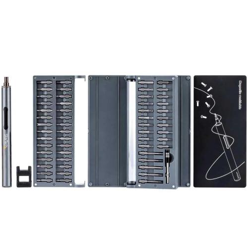 Startech.Com 55-Bit Electric Precision Screwdriver Set - Portable Cordless Battery Powered Bit Drive