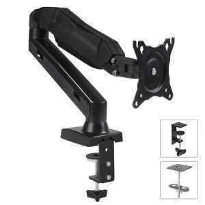 Maclean Mc-860 Monitor Mount / Stand 68.6 Cm (27 ) Black Desk