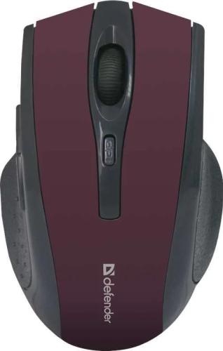 Rato Defender 52668 Vermelho