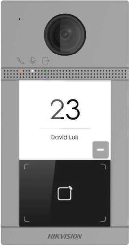 Botoneira Ip C/ Câmara 2mpx P/ 1 Apartamento - Hik Vision