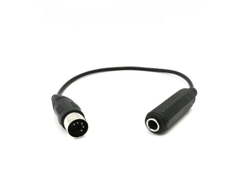 Adaptador DIN macho para JACK 6.35 femea