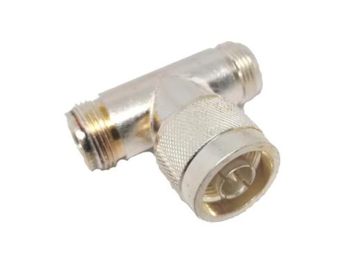 Adaptador N macho para 2 femea