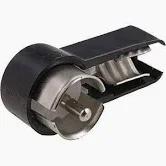 Ficha RF macho plastico preto