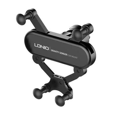 Suporte de Gravidade para Carro Ldnio Mg03 (Preto)