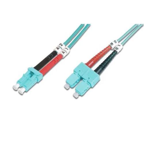 Digitus Lwl Patchkabel Lc -> Sc 5.00m Multimode Duplex Om3