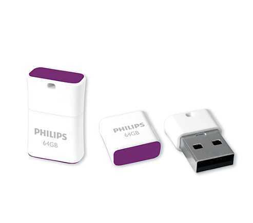 PHILIPS FM64FD85B/00 UNIDADE DE MEMÓRIA USB 64 GB.