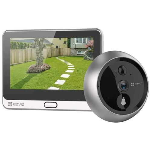 Vídeo Porteiro Ezviz Dp2c Wire-Free Smart Door Viewer Fhd 1080p