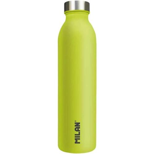 Garrafa Isotérmica de Inox 591ml Serie Acid, Amarelo Milan