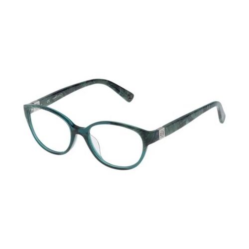 Armação de Óculos Feminino Loewe Vlw920500860 Verde (Ø 50 Mm)