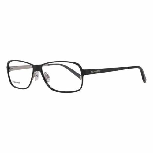 Armação de Óculos Homem Dsquared2 Dq5057-002-56 Preto (Ø 56 Mm) (Ø 56 Mm)