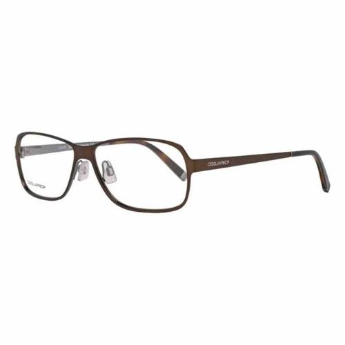 Armação de Óculos Homem Dsquared2 Dq5057-049-56 Castanho (Ø 56 Mm) (Ø 56 Mm)