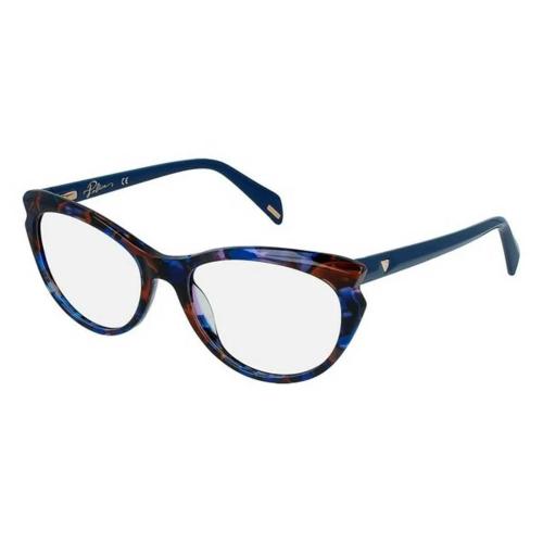 Armação de Óculos Feminino Police Vpla0206nn Castanho (Ø 54 Mm)
