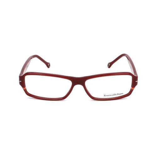 Armação de Óculos Homem Ermenegildo Zegna Vz3608-09fh Ø 57 Mm Vermelho