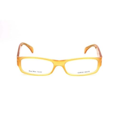 Armação de Óculos Homem Armani Ga-806-Pd9-55 Ø 55 Mm Amarelo