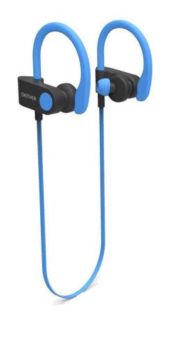 DENVER BTE-110 BLUE AUSCULTADORES SEM FIOS FITA D.