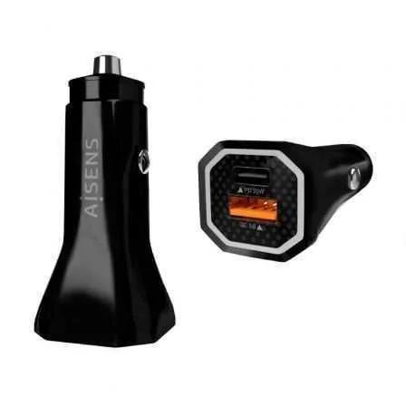 Cargador de Coche Aisens Asch-Car2pqc-Bk/ 1xusb-T.